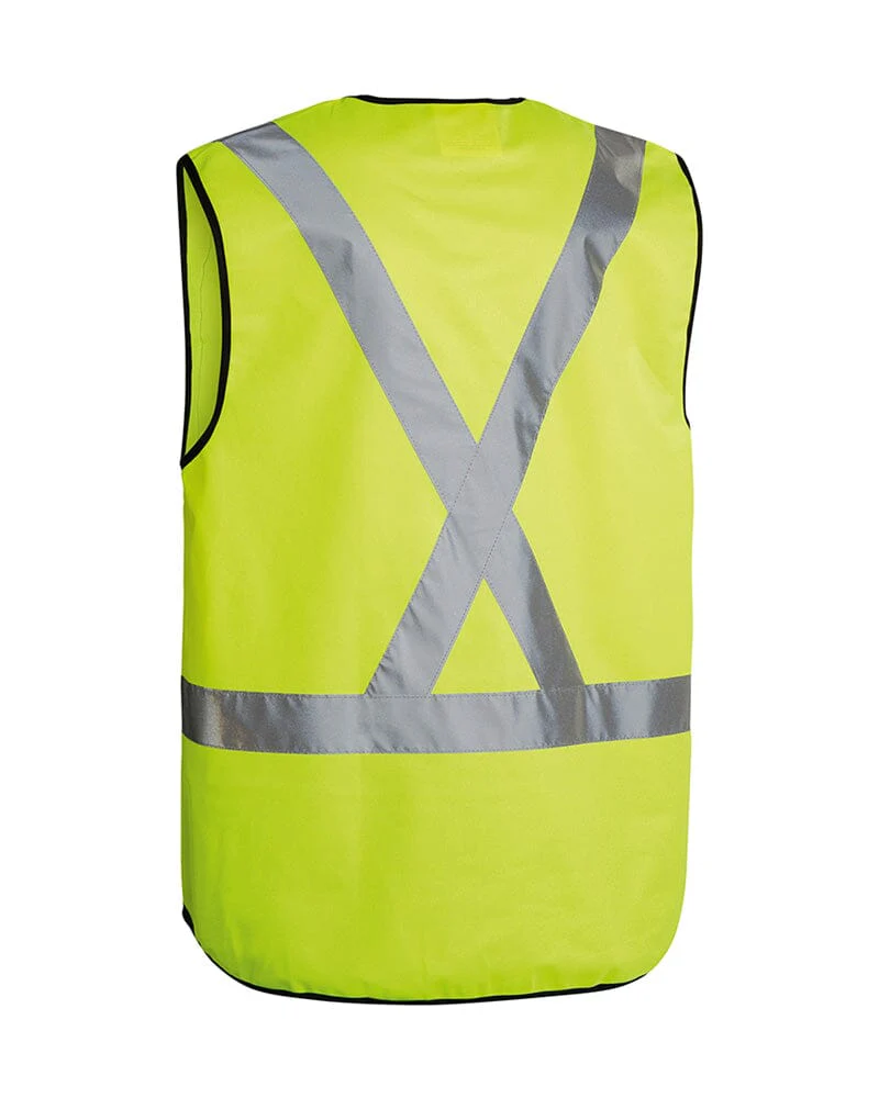 X Taped Hi Vis Vest - Yellow