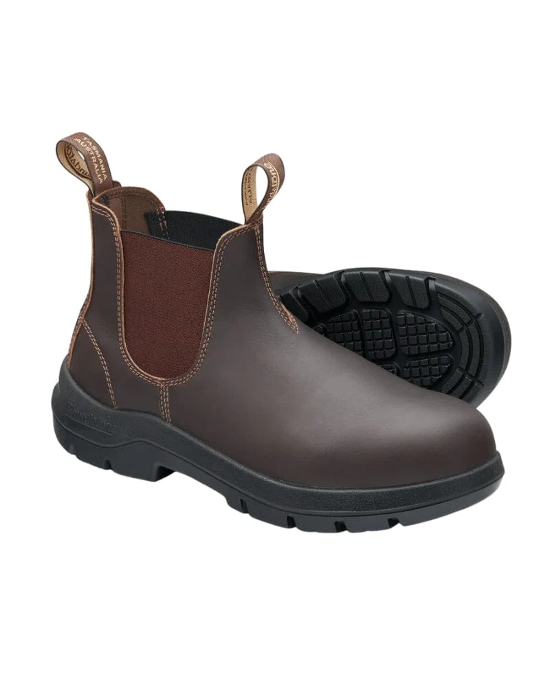 710 WorkLife Non Safety Elastic Side Boot - Chestnut Brown