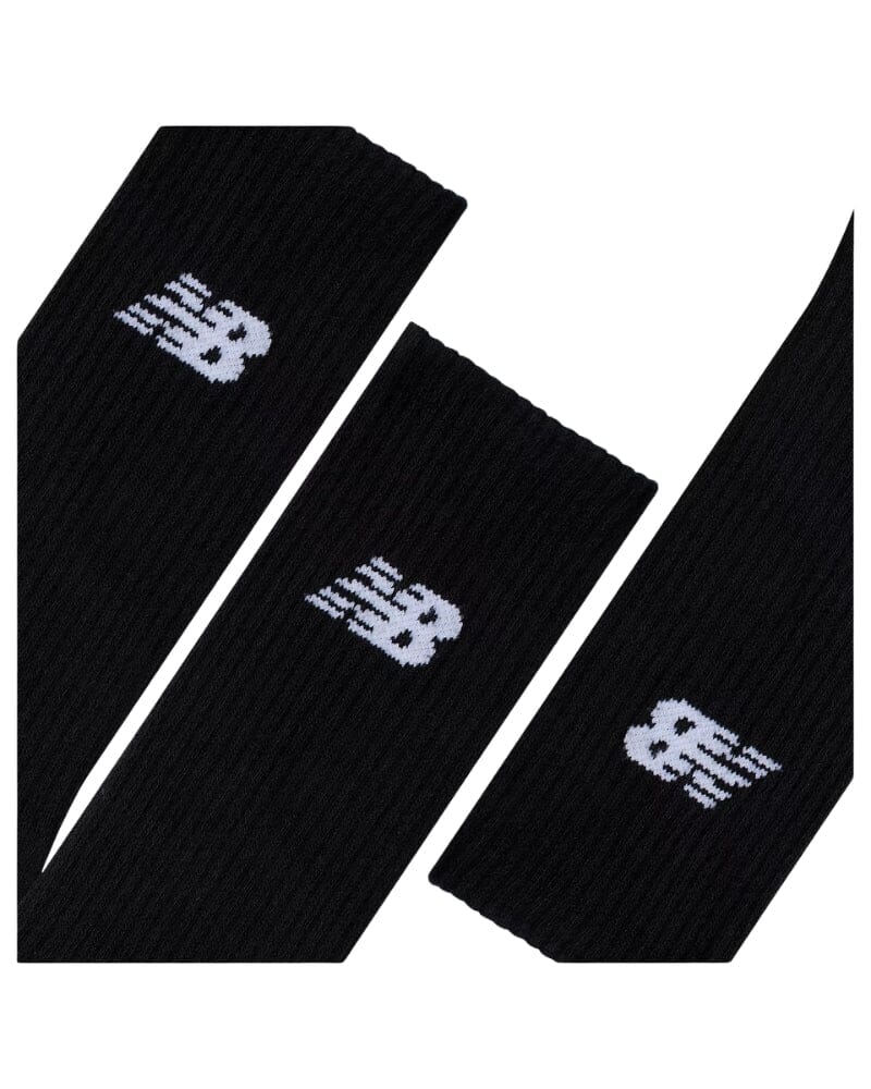 Everyday Crew Sock 3pk - Black