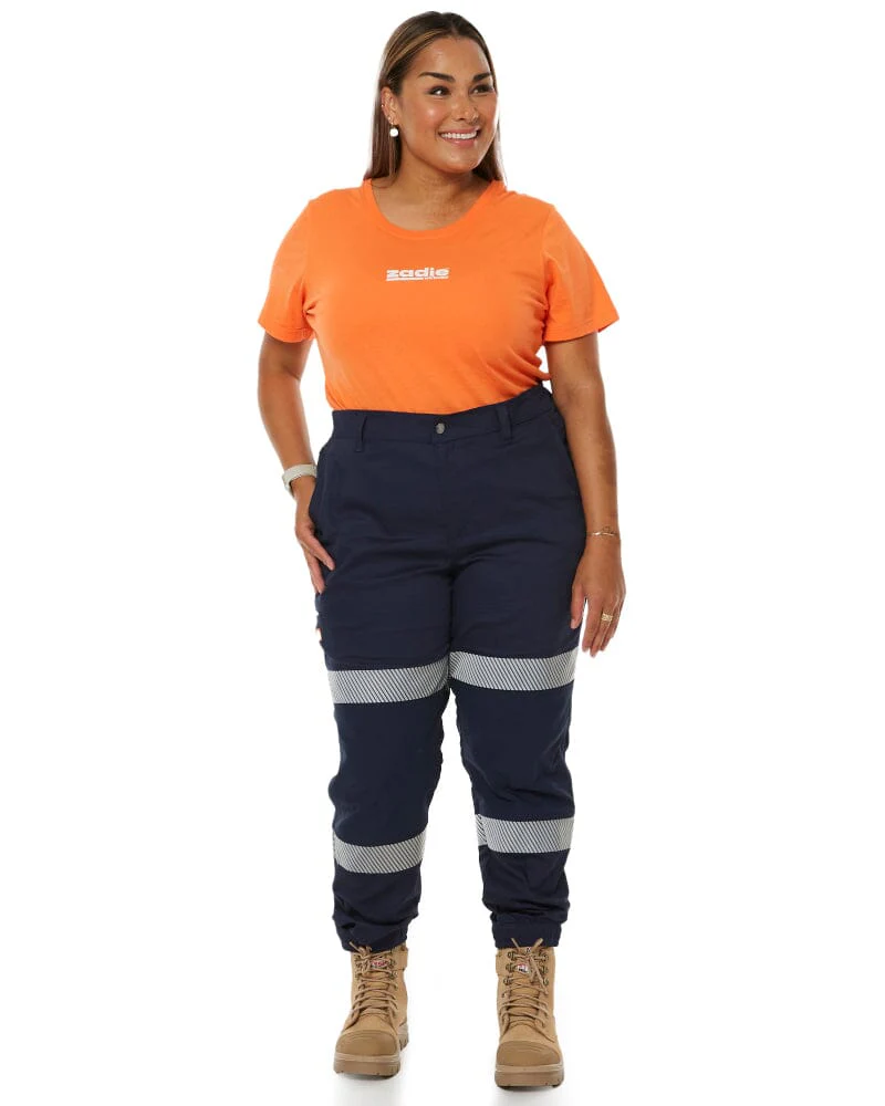 The Middy Womens Taped Pant - Navy