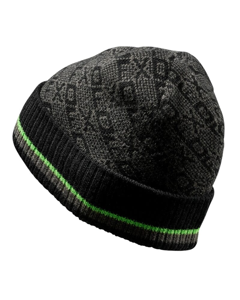 CP-11 Jacquard Beanie - Black