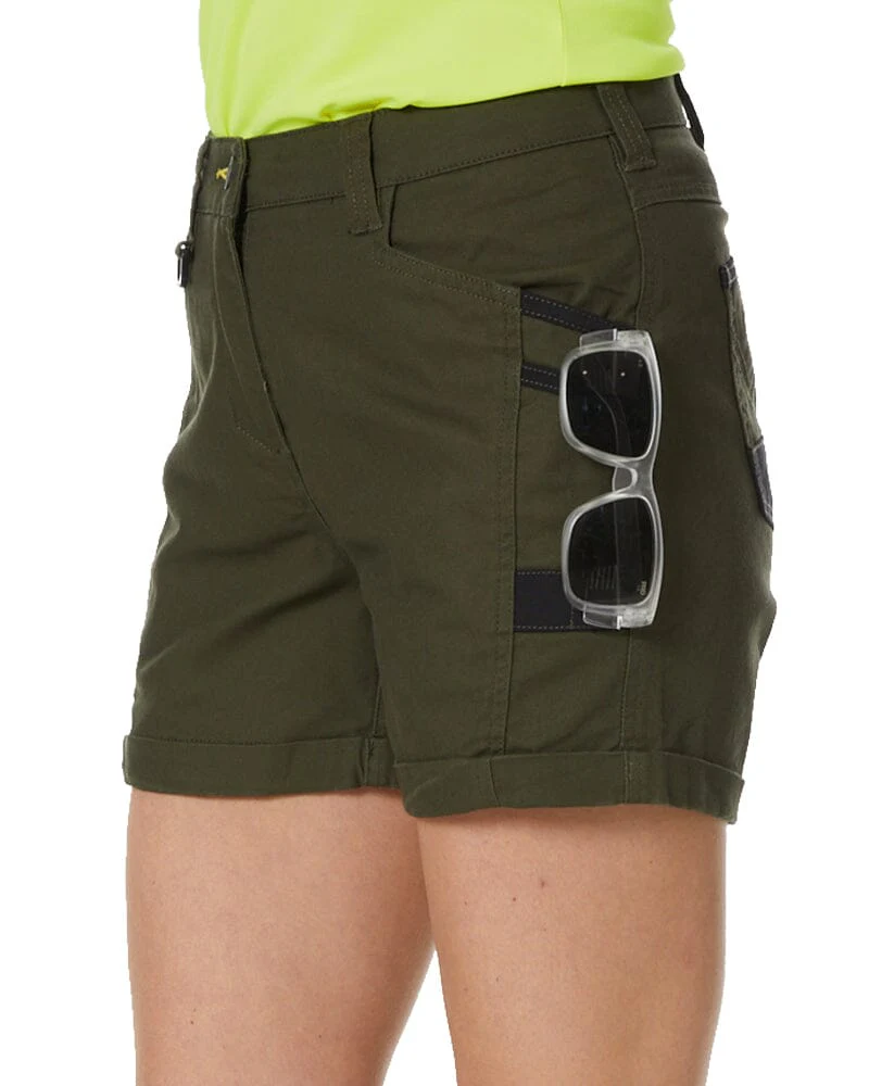 Womens Flex and Move Short Short - Olive