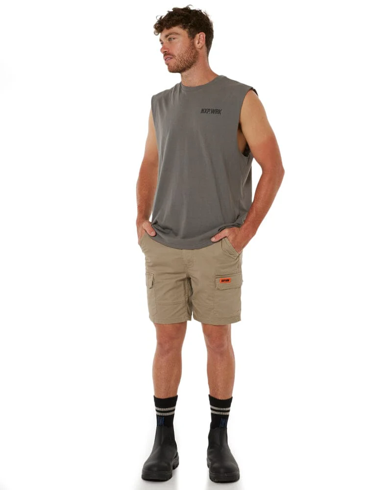 Blueprint Relaxed Muscle Tee - Charcoal