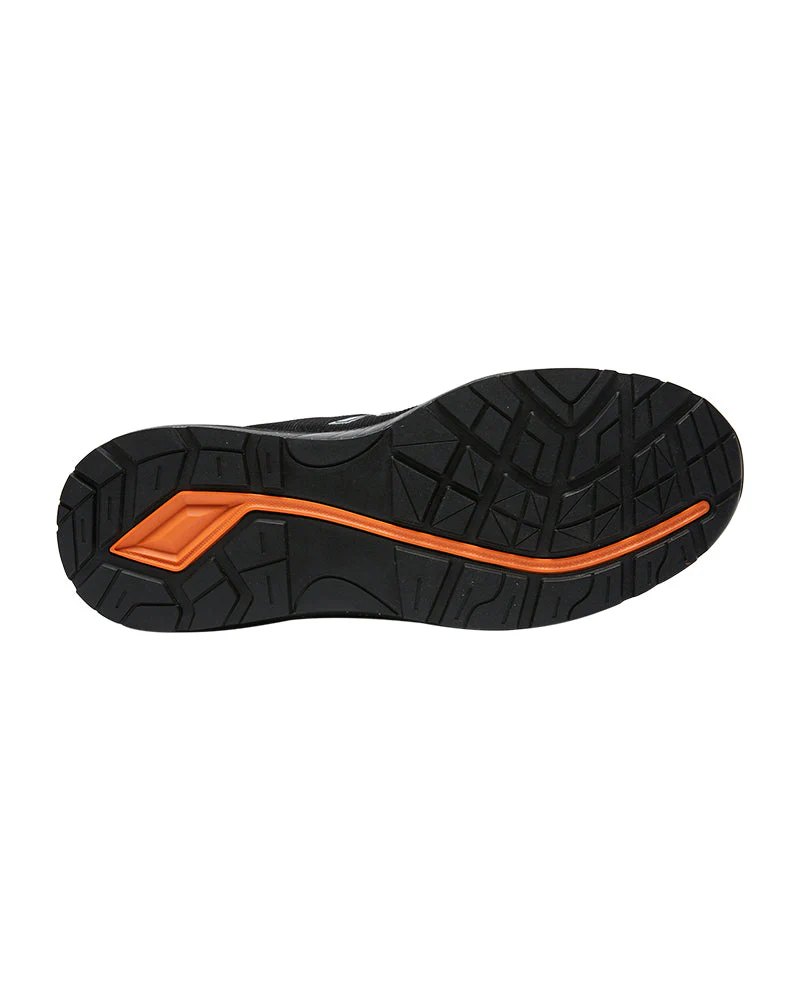 Logic Safety Work Shoe - Black/Orange