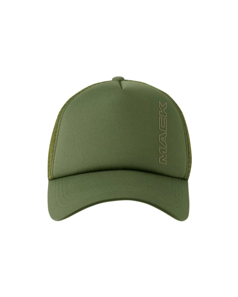Curved Foam Baseball Cap - Military Green