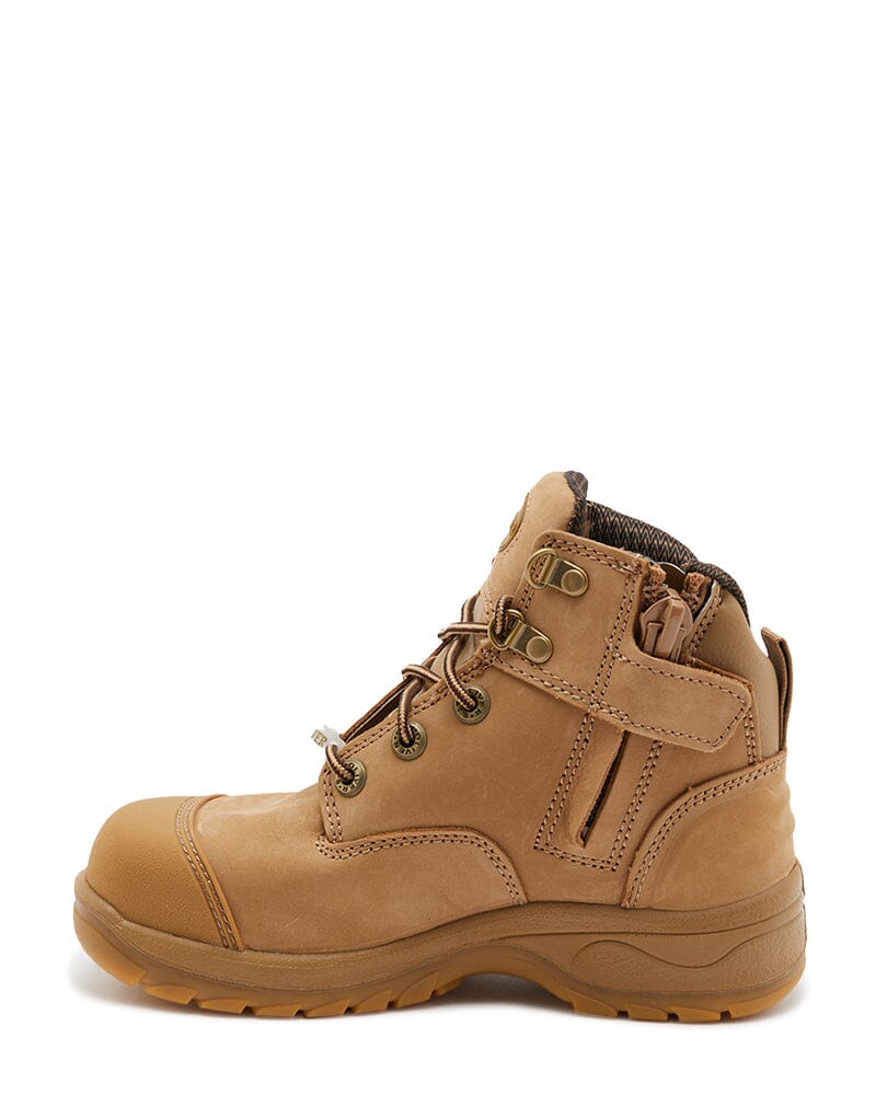 Womens AT 49-450z Zip Sided Boot - Stone