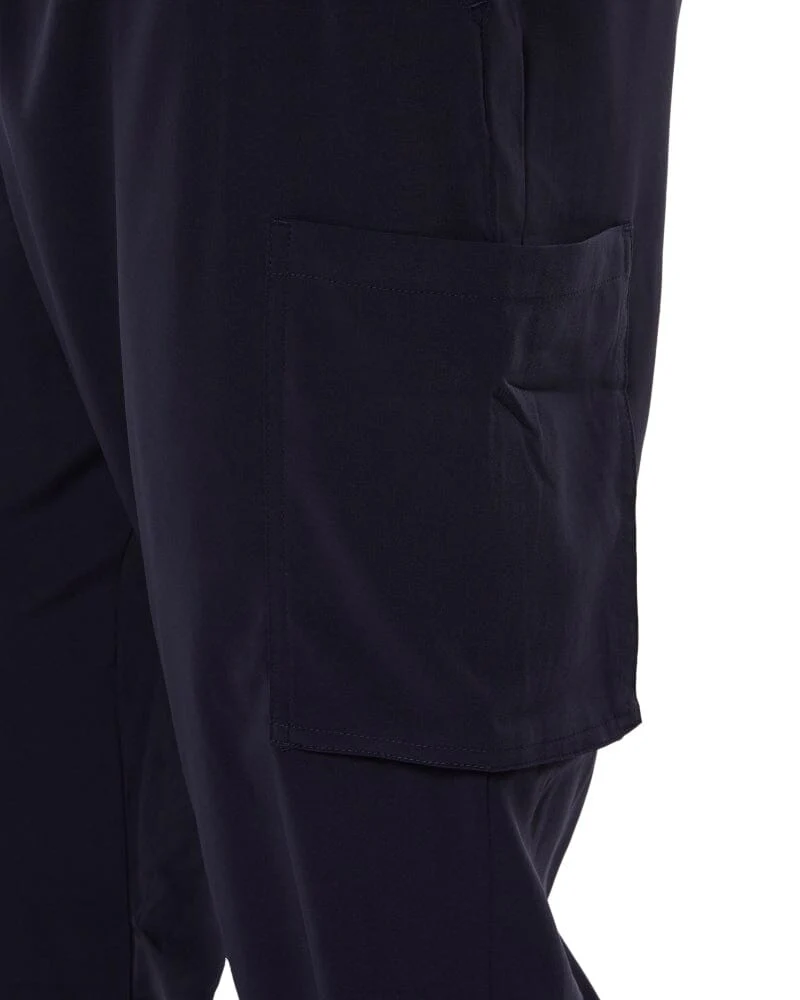 Avery Straight Leg Scrub Pant - Midnight Navy