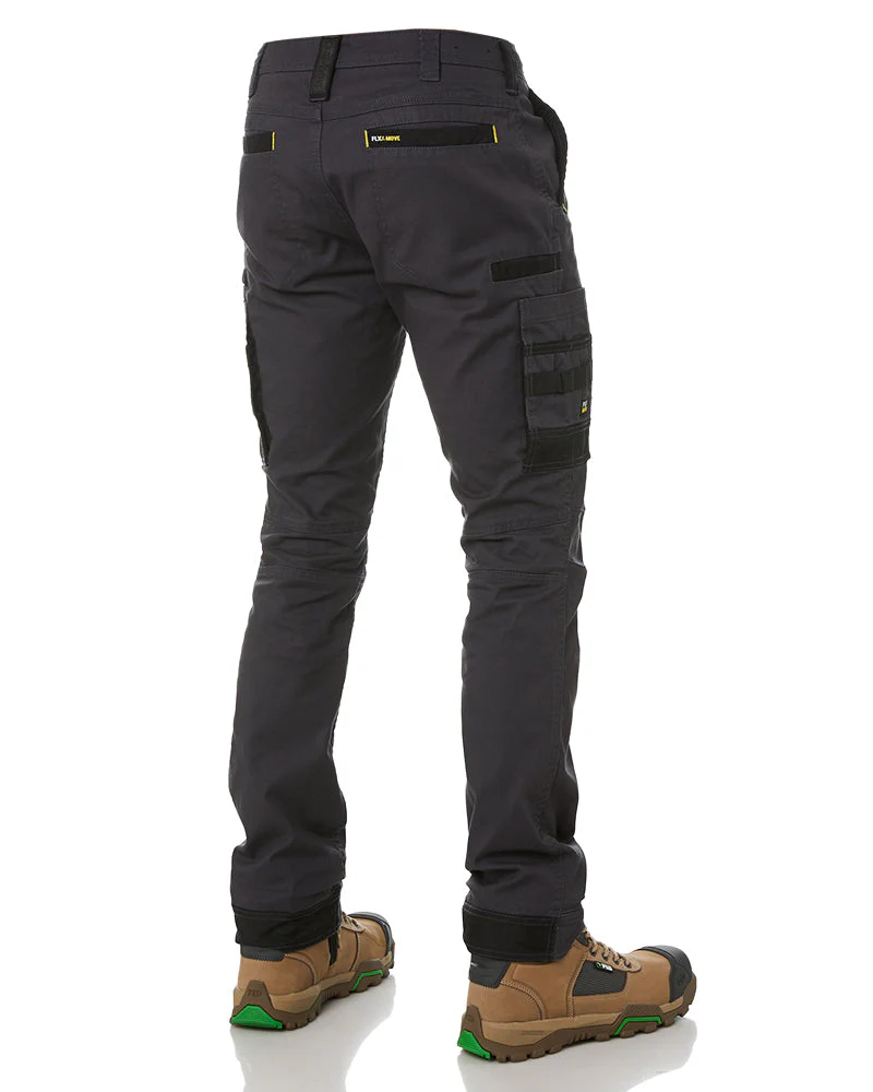 Tradies Flex and Move Stretch Cargo Utility Pant Value Pack - Charcoal