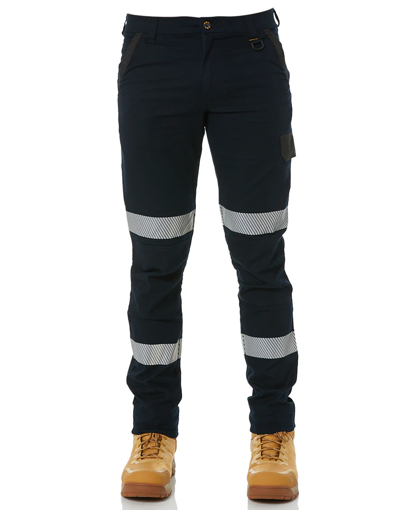 Tradies RMX Flexible Lightweight Tactical Pant With Tape 2 Value Pack - Dark Navy