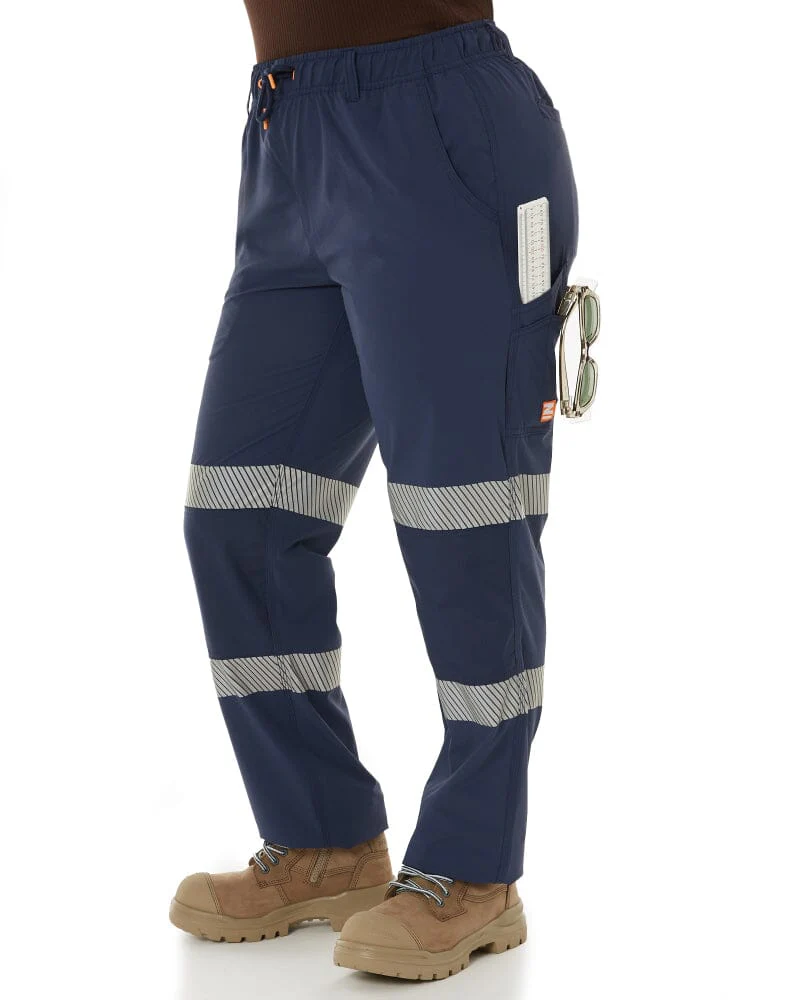 Womens Z-Lite Comfort Taped Pant - Navy