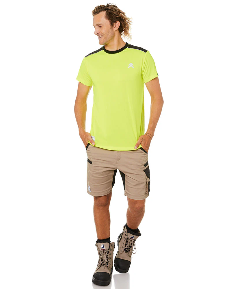 Performance Tee Hi Vis - Yellow