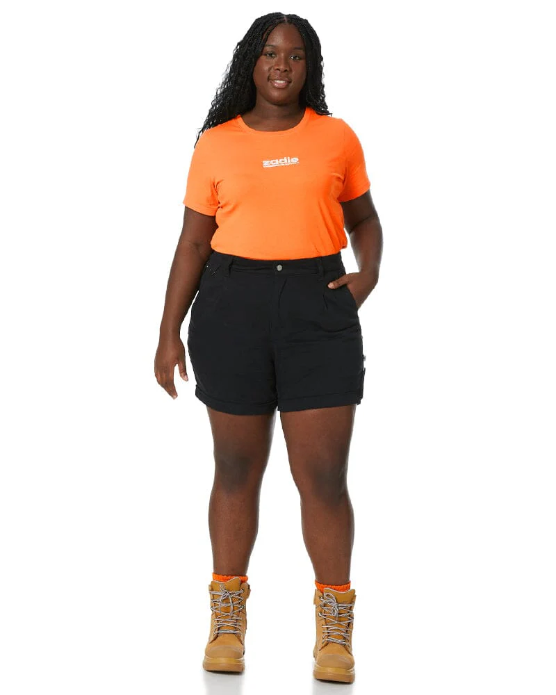 The Workz Womens Short - Black