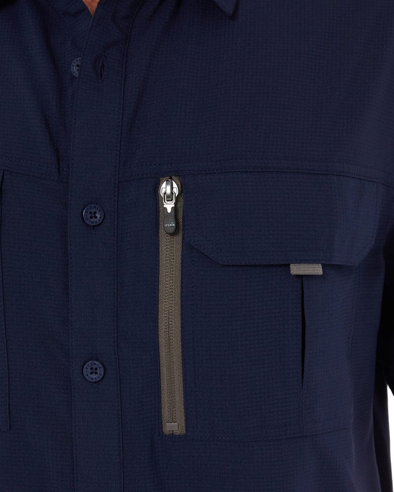 Outdoor Short Sleeve Shirt - Navy