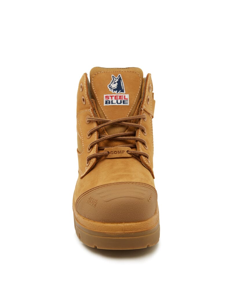 Parkes Zip Scuff Composite Safety Boot - Wheat