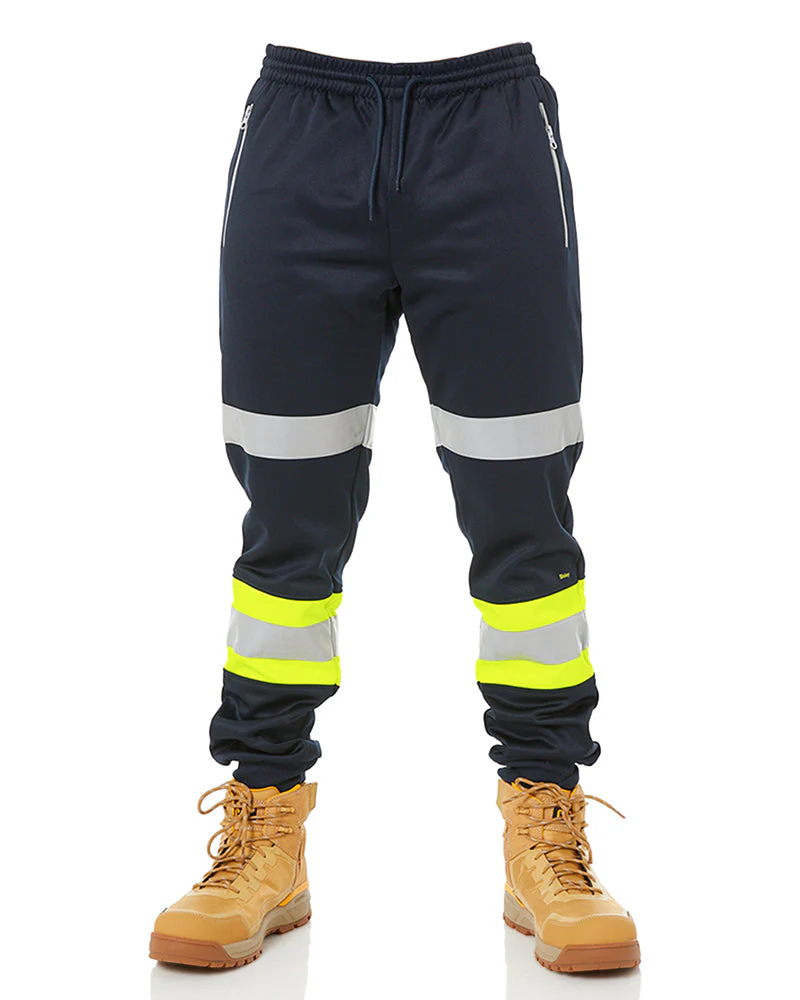 Taped Biomotion Track Pants - Yellow/Navy