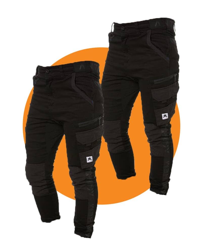 Tradies Victory Pant Twin Value Pack - Black