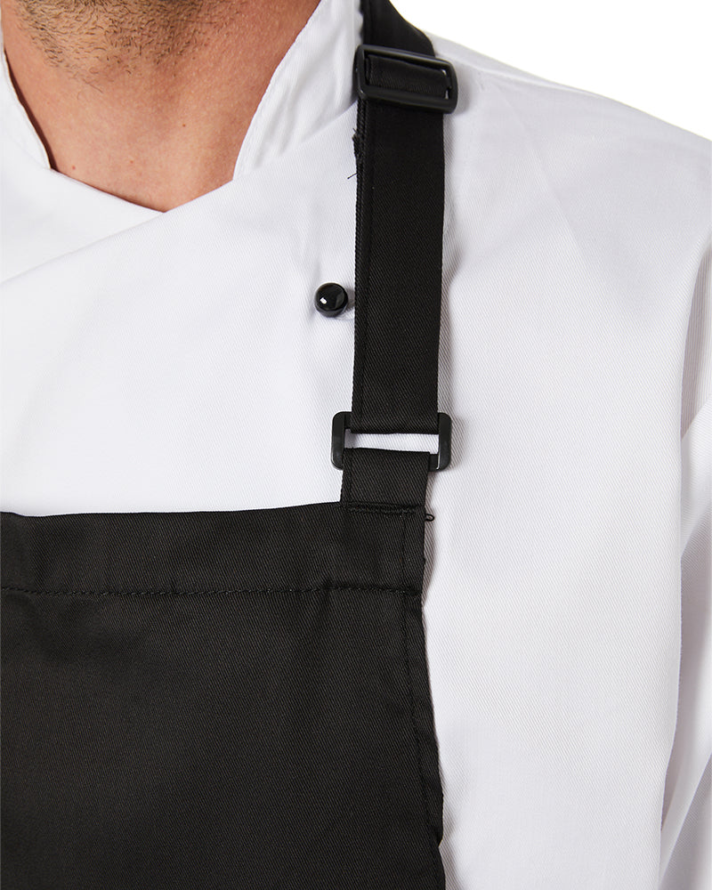 Polycotton Bib Apron - Black