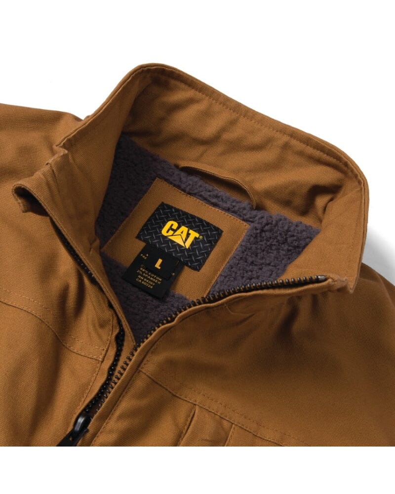 Sherpa Lined Vest - Bronze