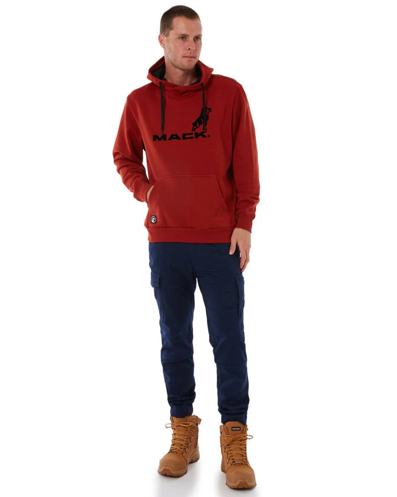 Classic Pullover Hoodie - Intense Rust