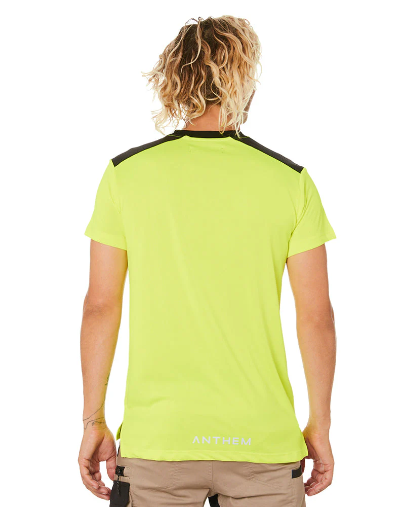 Performance Tee Hi Vis - Yellow