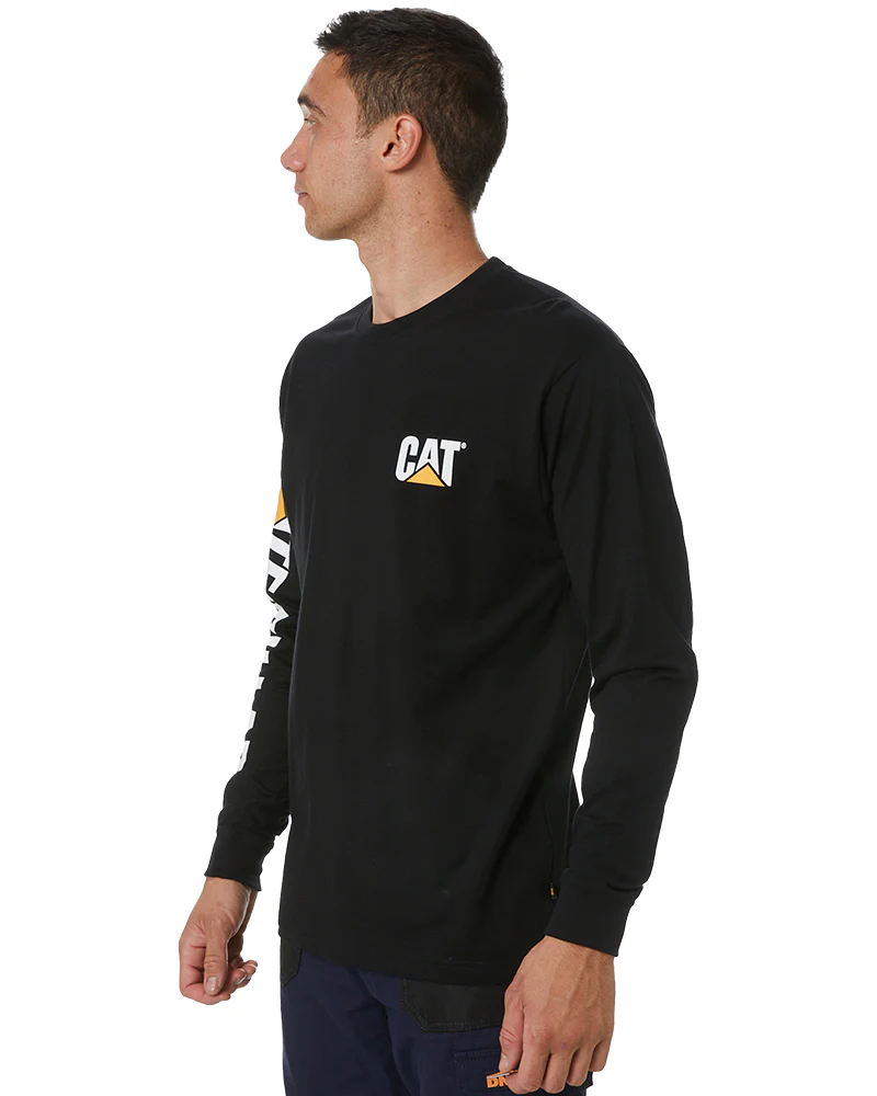 Trademark Banner LS Tee - Black