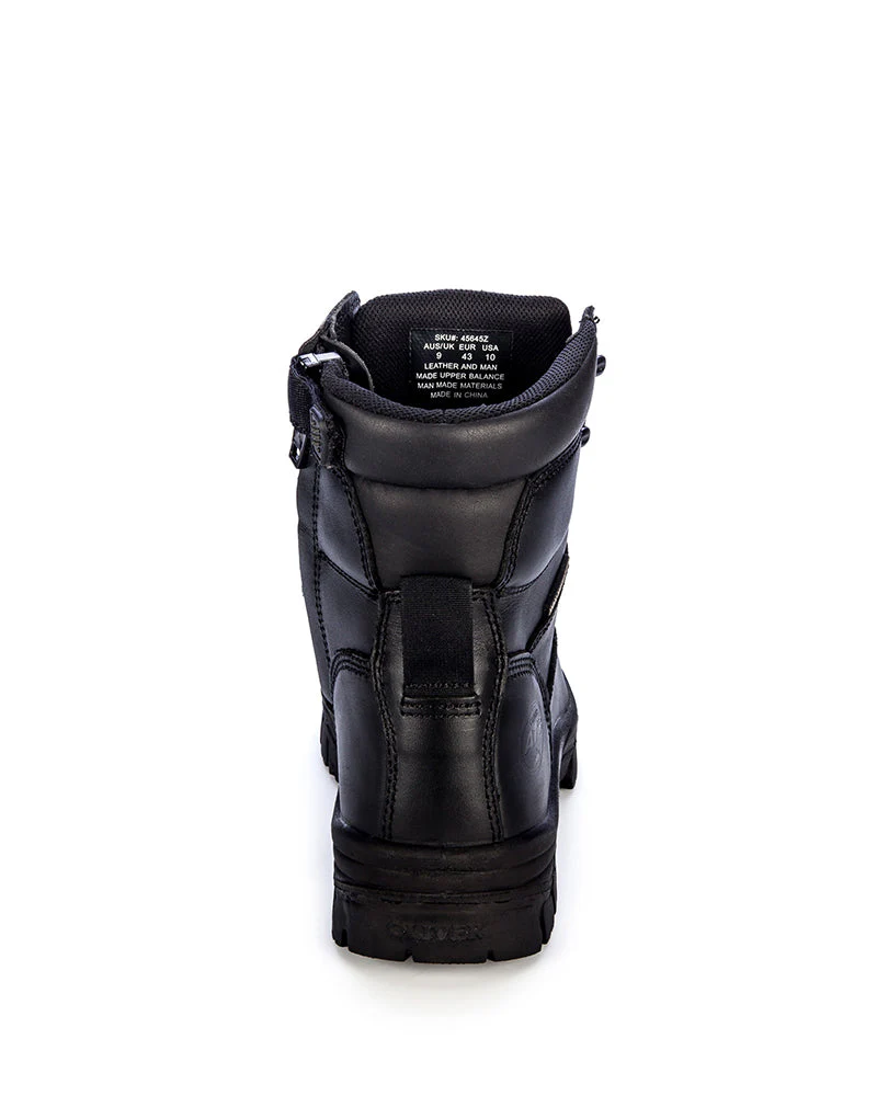 AT 45645z Composite Toe Zip Side Boot - Black