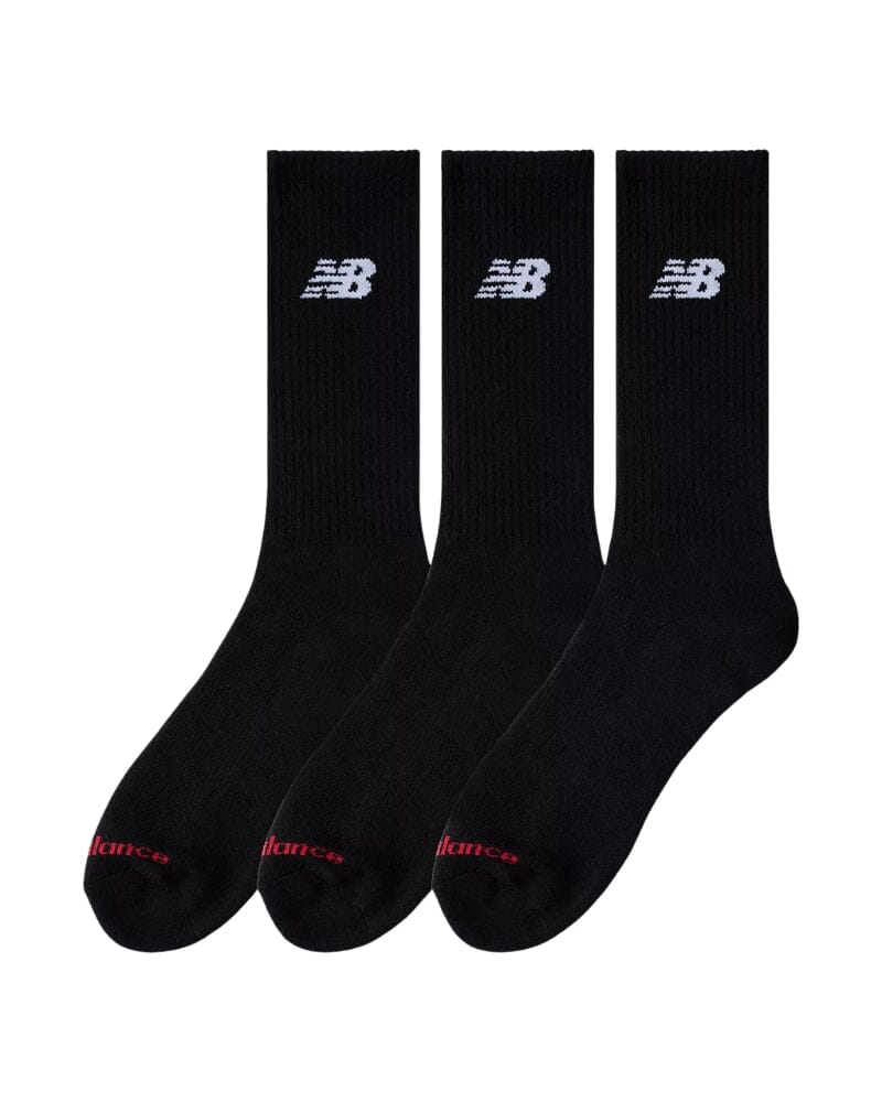 Everyday Crew Sock 3pk - Black