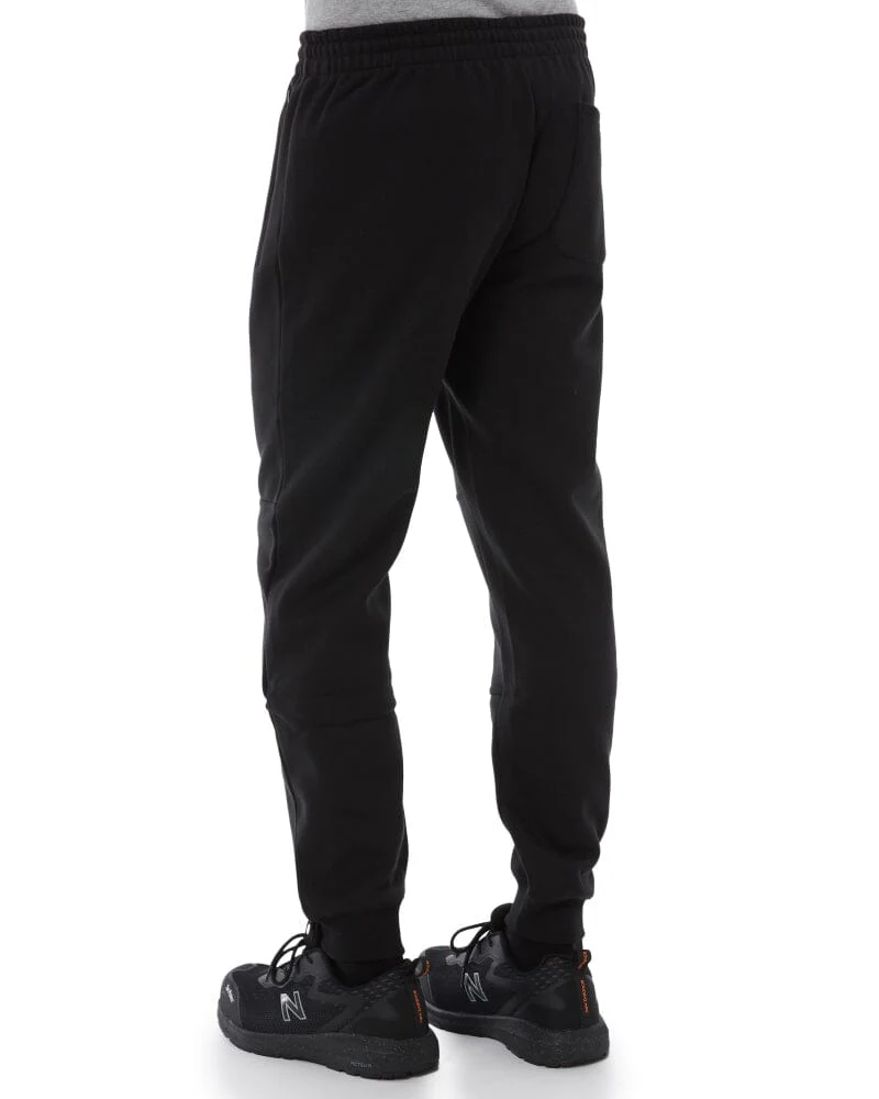 Work Fleece Track Pants - Black