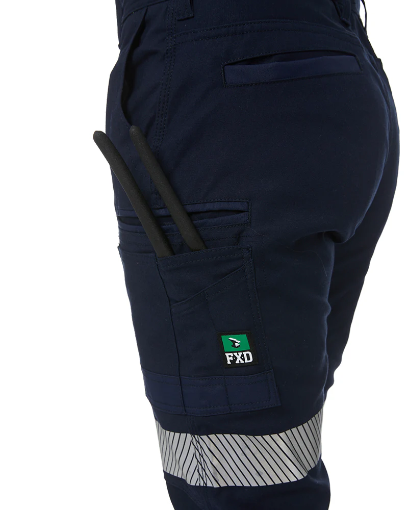 WP-3WT Ladies Taped Stretch Pants - Navy