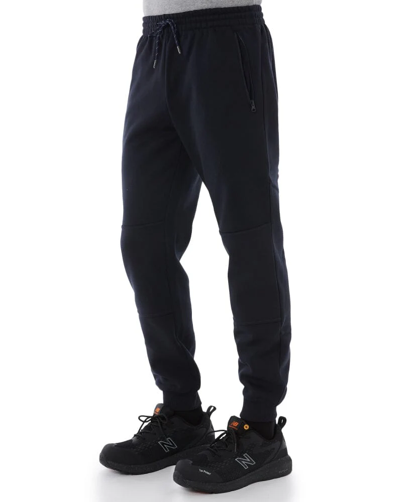 Work Fleece Track Pants - Navy