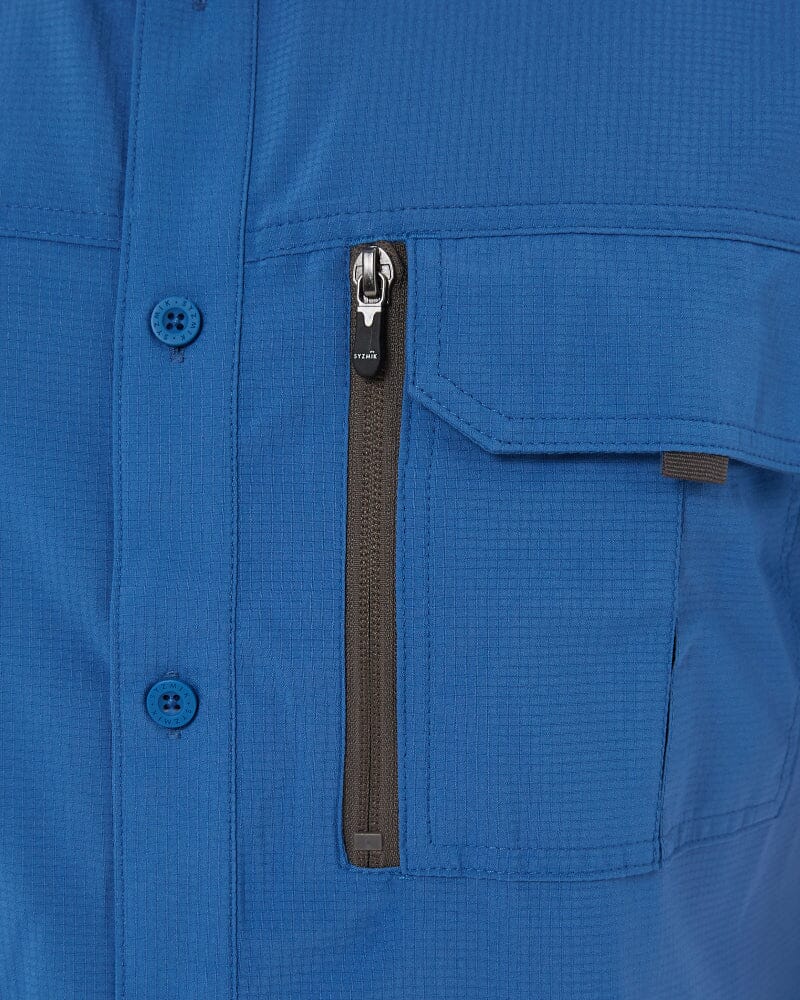 Outdoor Short Sleeve Shirt - Blue