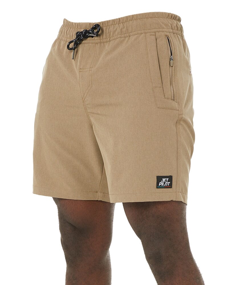 Tradies Jet-Lite Hybrid Shorts Value Pack -  Khaki