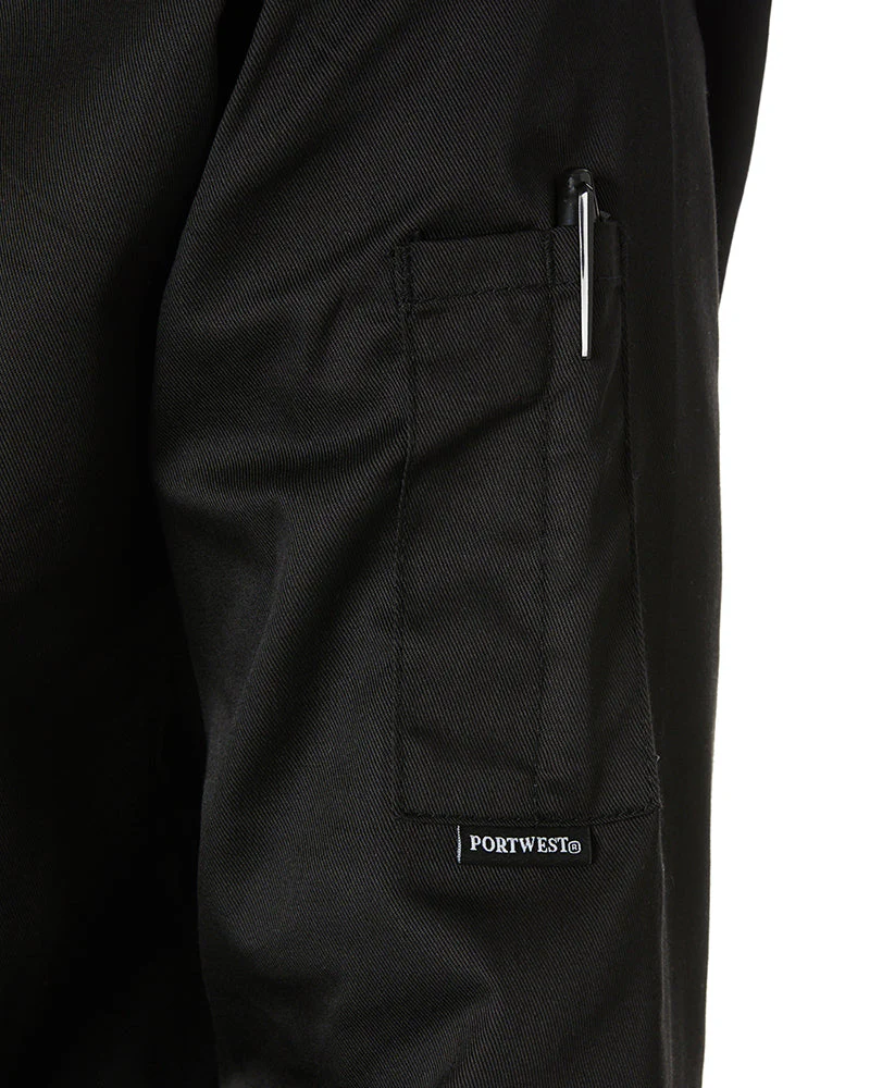 Somerset Chefs LS Jacket - Black