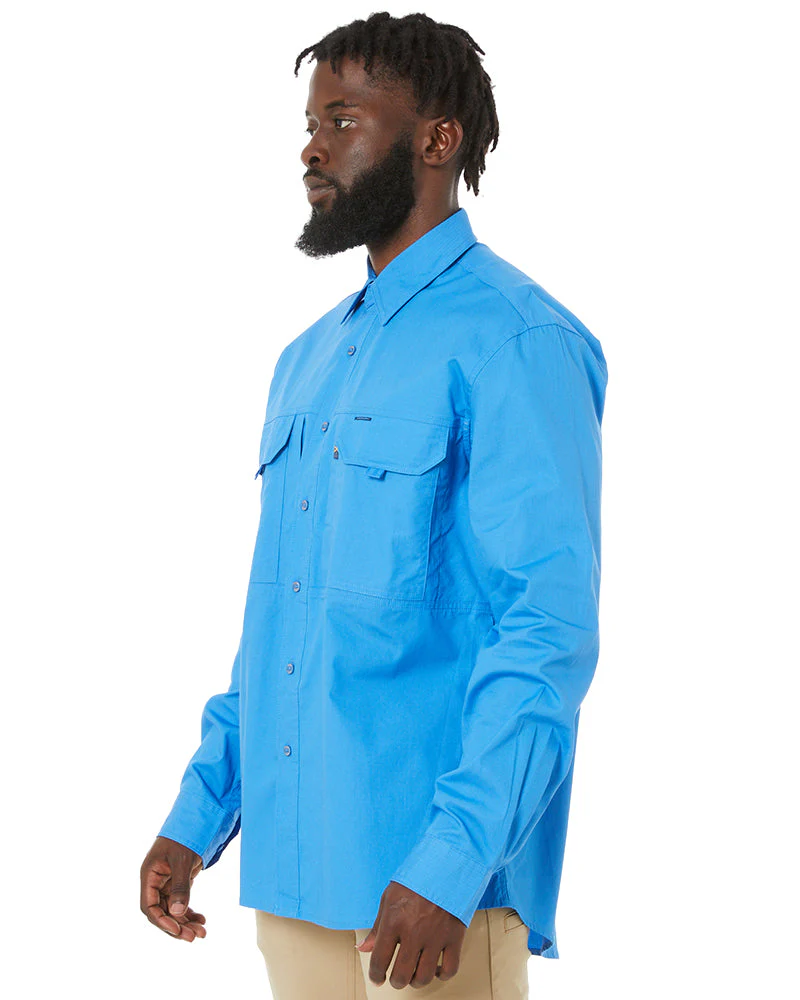 RMX Flexible Fit Utility LS Shirt - Light Blue