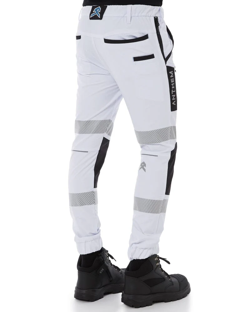 Taped Triumph Pant - White