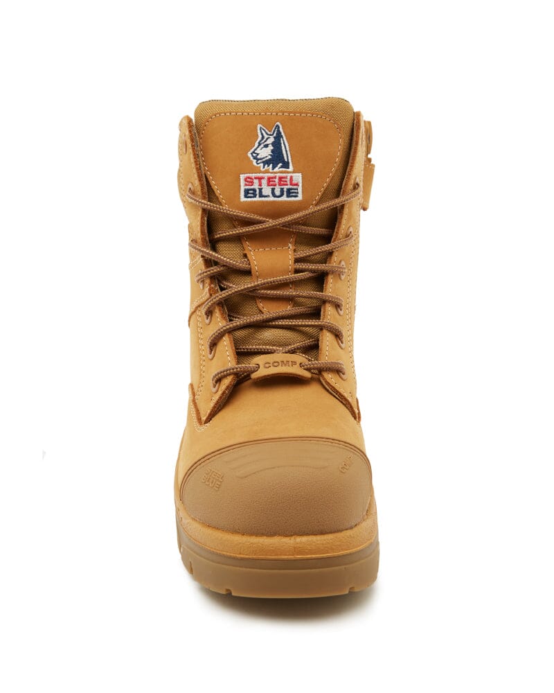 Southern Cross Zip Side Composite Safety Boot - Wheat