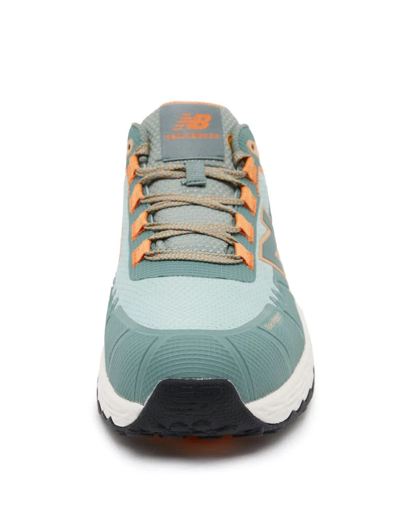 Womens Cremorne Safety Shoe - Aqua/Pumpkin