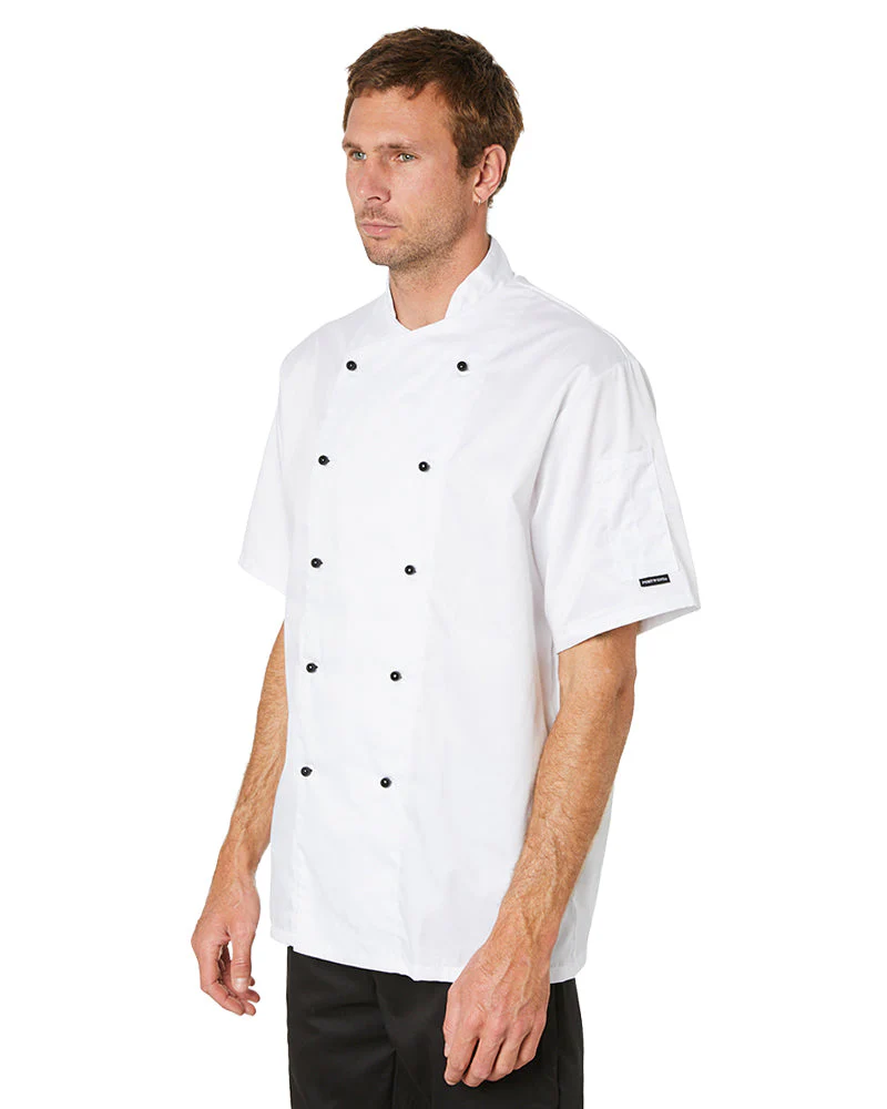 Kent Chefs SS Jacket - White