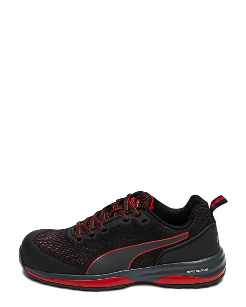 Ladies Speed Cloud Safety Shoe - Black/Red