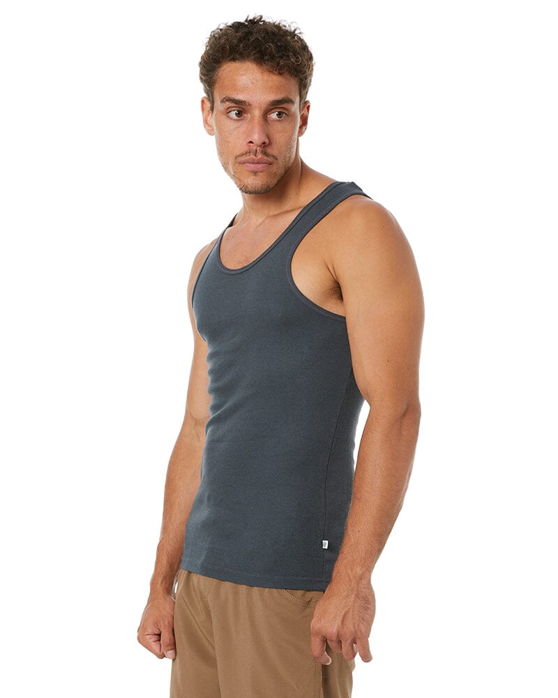 Bamboo Singlet - Slate