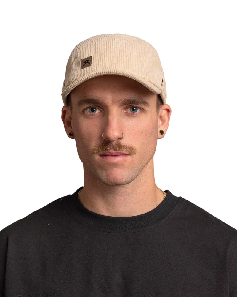 Cordory 5 Panel Hat - Khaki