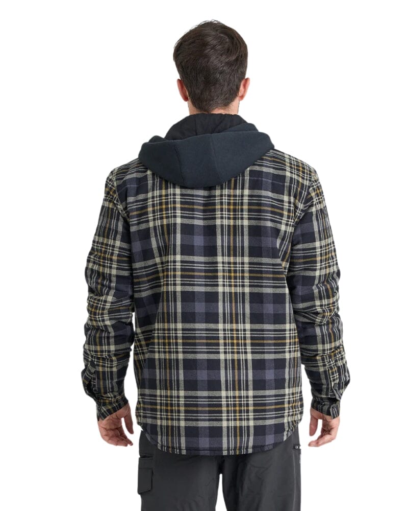 Quilted Flannel Jacket - Grey