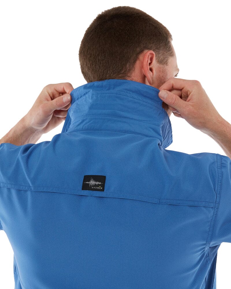 Outdoor Short Sleeve Shirt - Blue