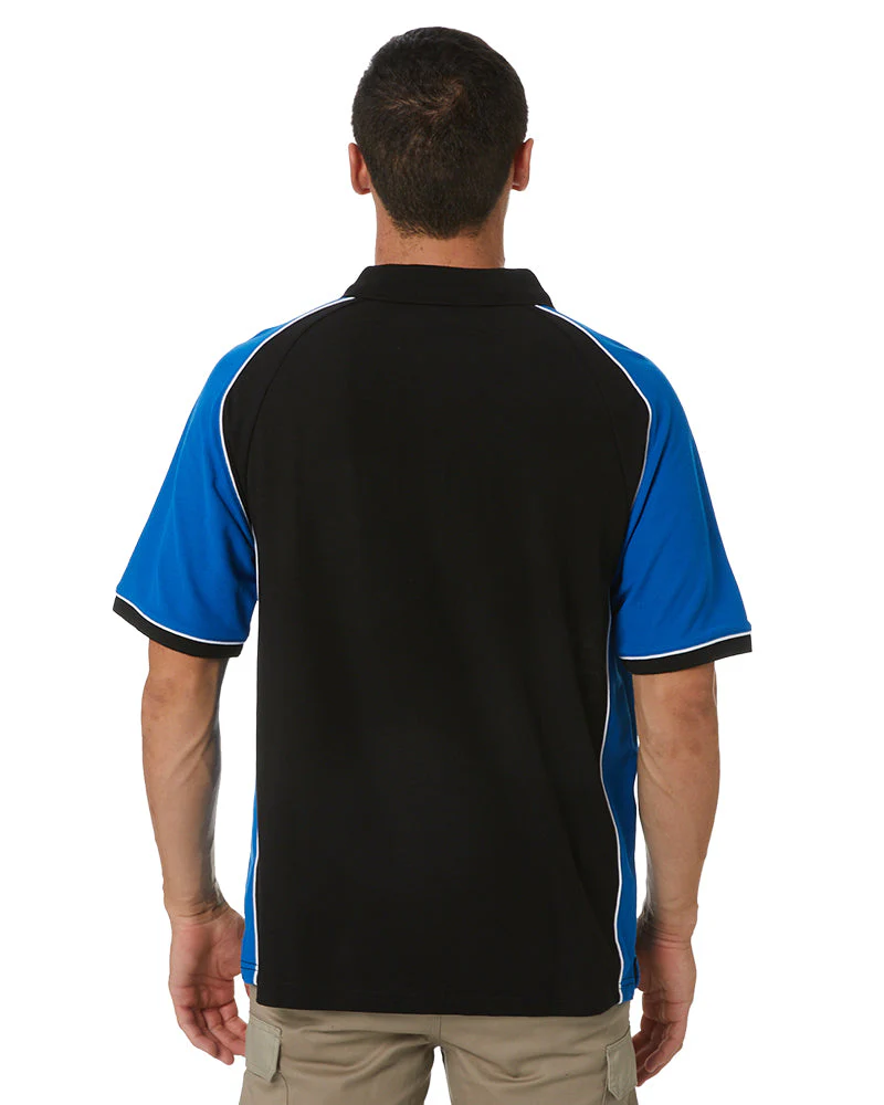 Nitro Polo - Black/Royal/White