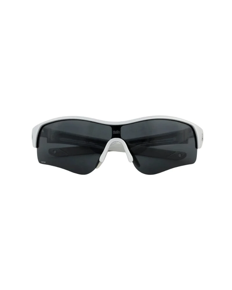 Rev Polarised Safety Glasses - Silver/Smoke