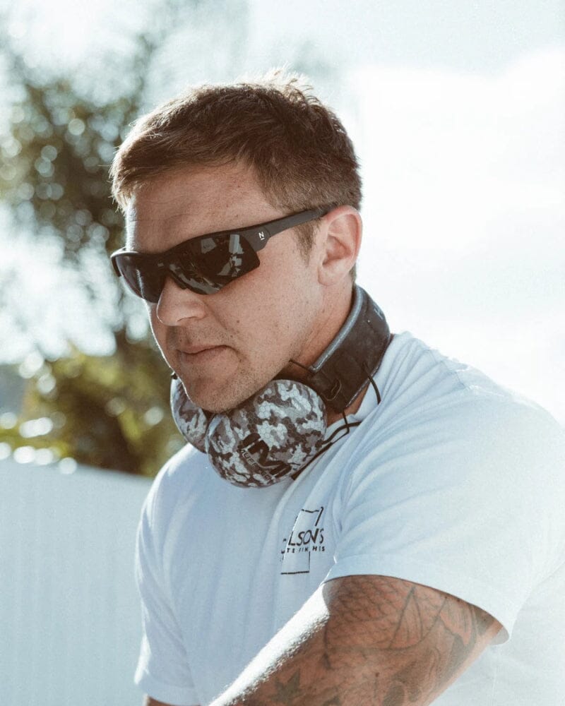 Rev Polarised Safety Glasses - Smoke