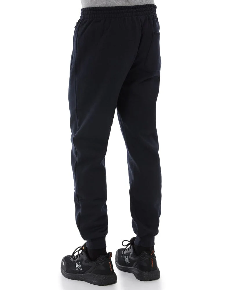 Work Fleece Track Pants - Navy