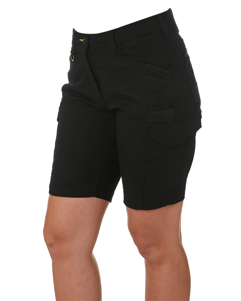 Womens Flex and Move Cargo Short - Black