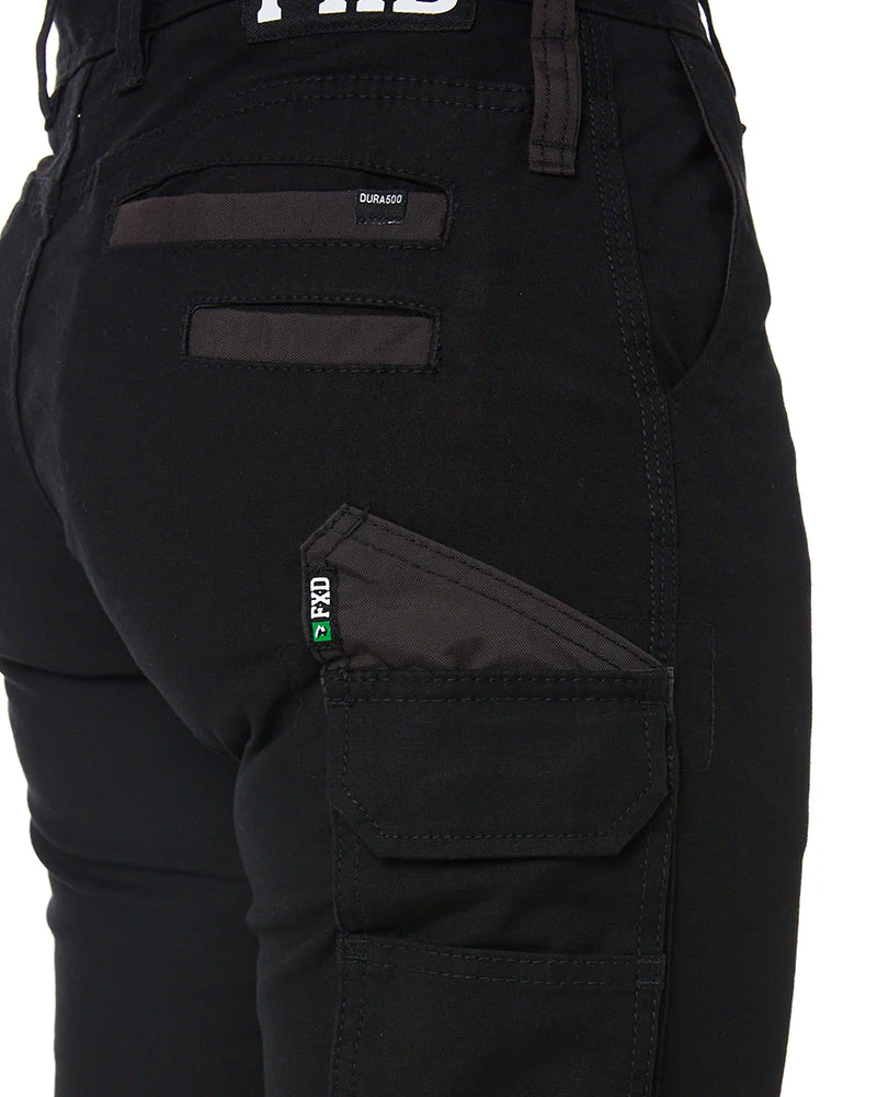 WP-3W Ladies Stretch Work Pants - Black