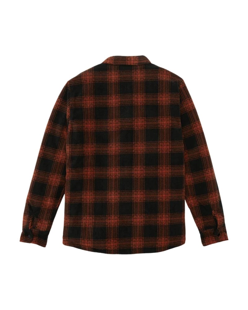 Bowered Fleece LS - Burnt Sienna